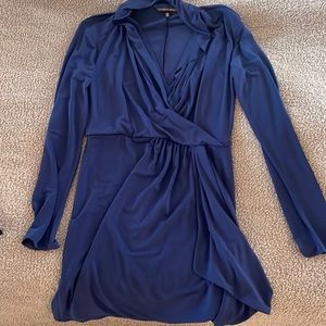 Women's Victoria Secret slinky dress navy blue